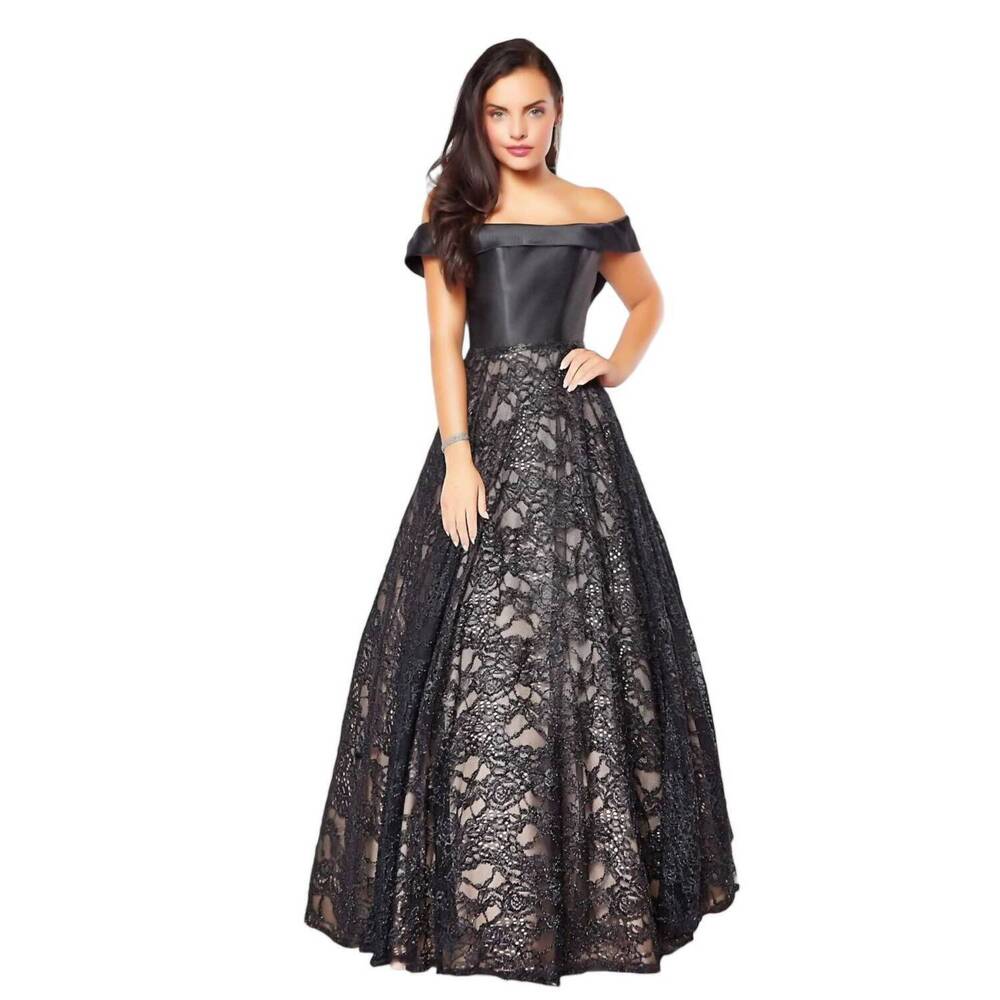NEW LAST DRESS lunaria dress in noir